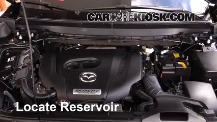 2016 Mazda CX-9 Sport 2.5L 4 Cyl. Turbo Liquide essuie-glace Ajouter du liquide